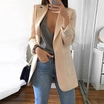 Blazer Alongado Oversized Fashionist - Loja Fact