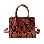 Bolsa de Couro Animal Print - Loja Fact