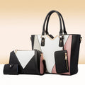 Bolsa de Couro Feminina Conjunto - Loja Fact