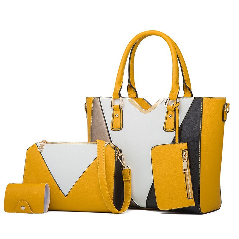 Bolsa de Couro Feminina Conjunto - Loja Fact
