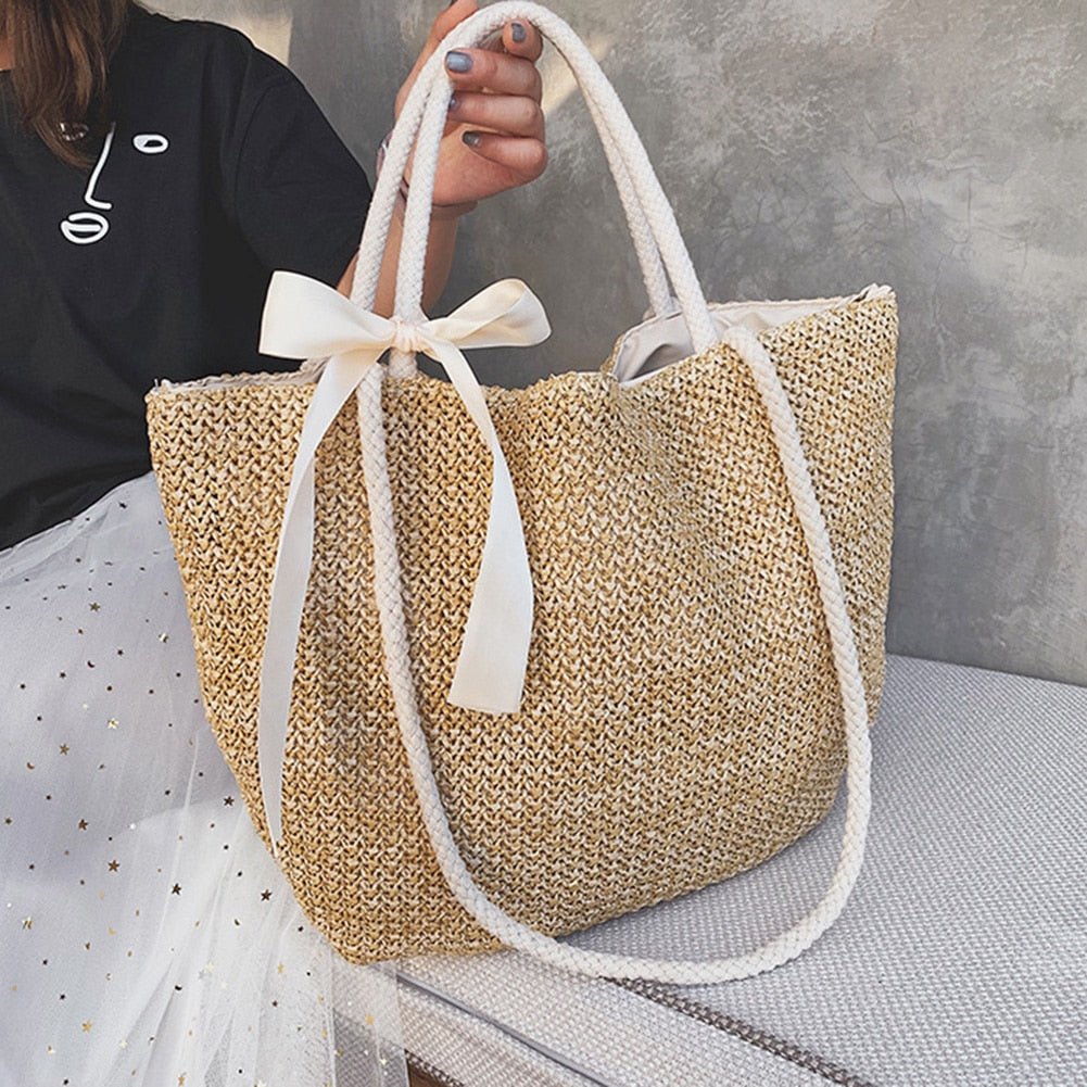 Bolsa de Palha Casual Summer - Loja Fact