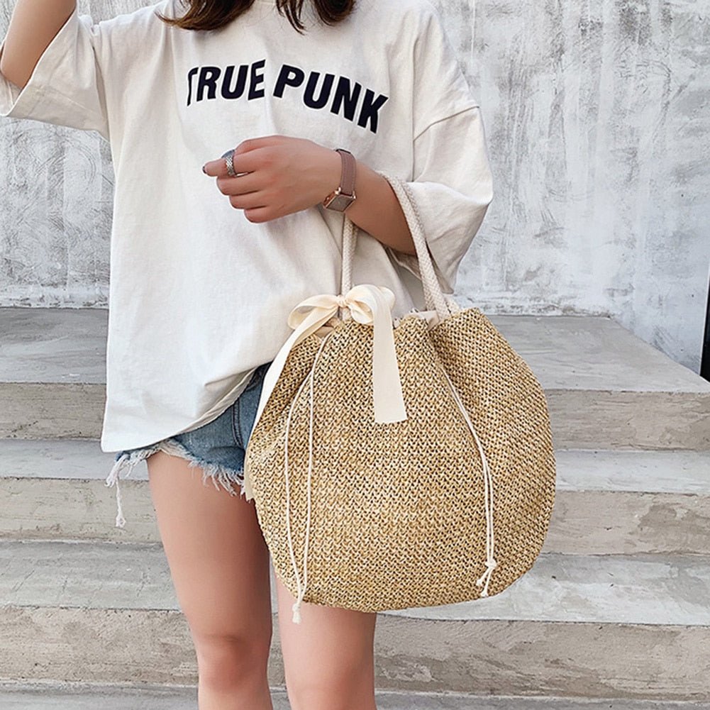 Bolsa de Palha Casual Summer - Loja Fact