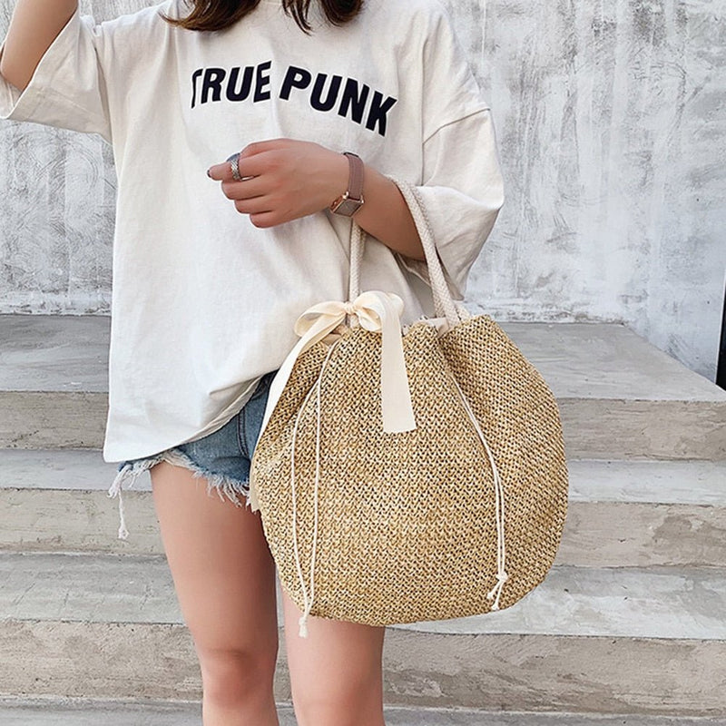 Bolsa de Palha Casual Summer - Loja Fact