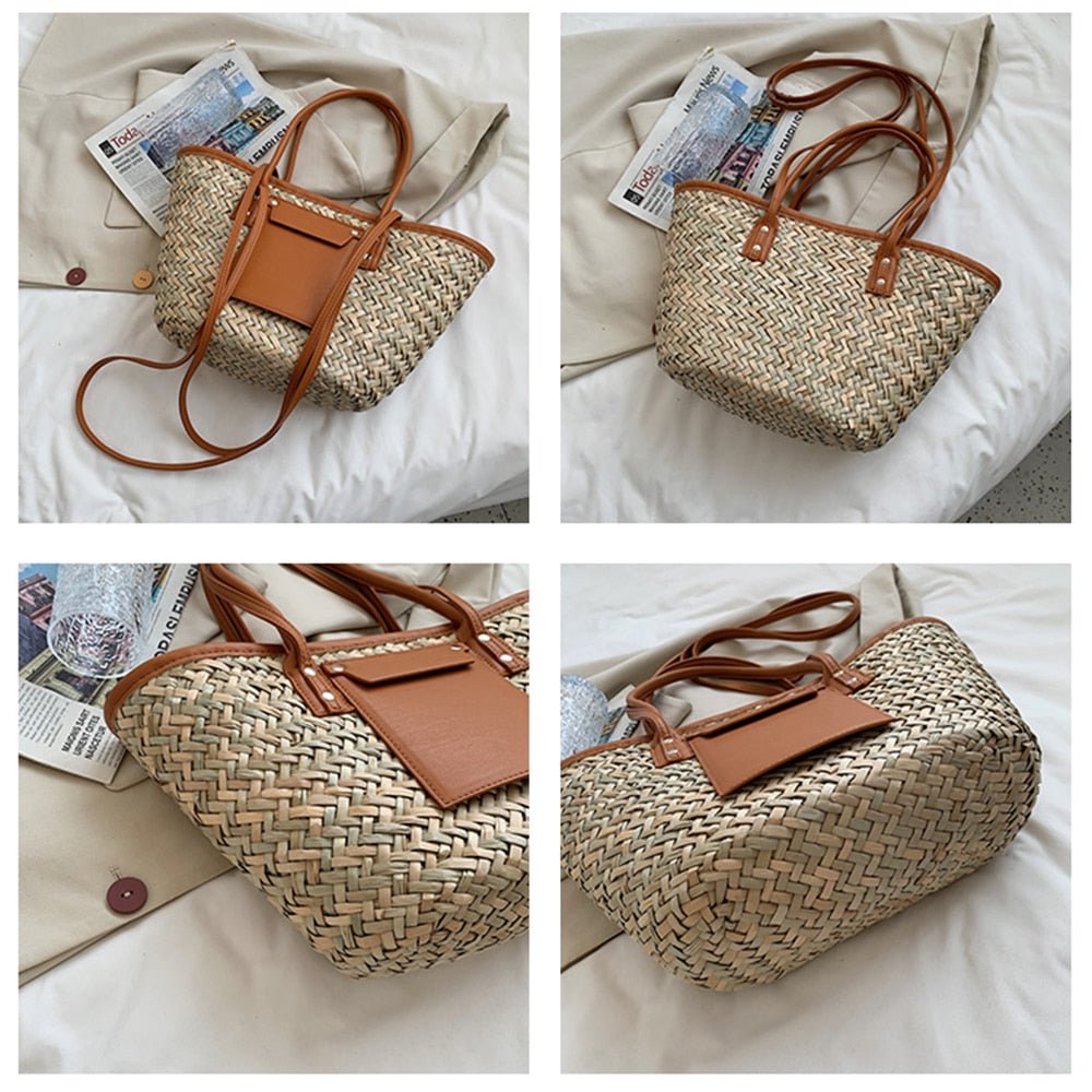 Bolsa de Palha Elegance - Loja Fact
