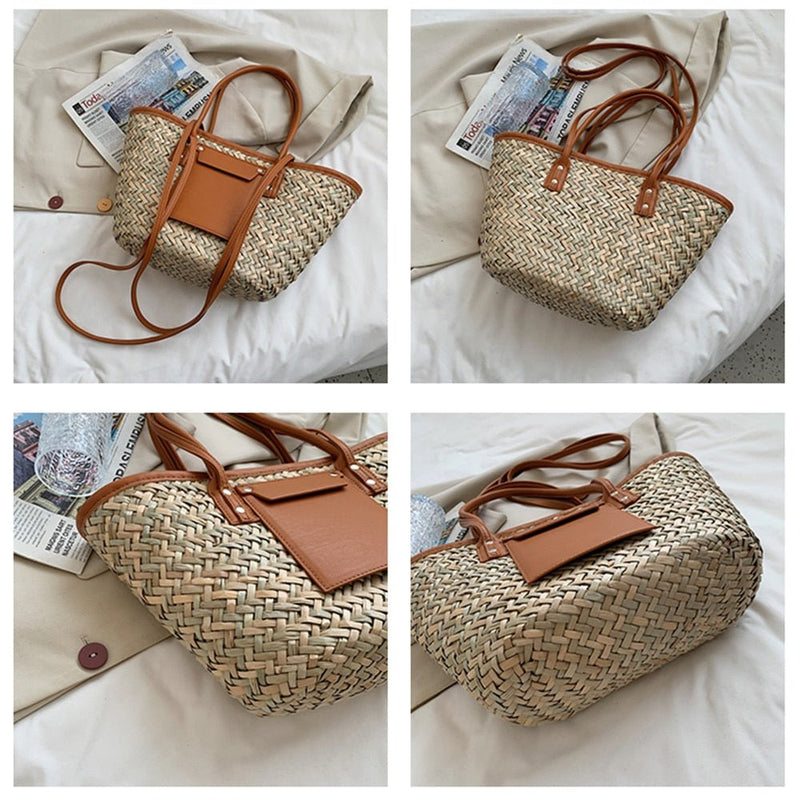 Bolsa de Palha Elegance - Loja Fact