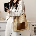 Bolsa de Palha Feminina Casual - Loja Fact