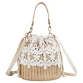 Bolsa de Palha Flor - Loja Fact