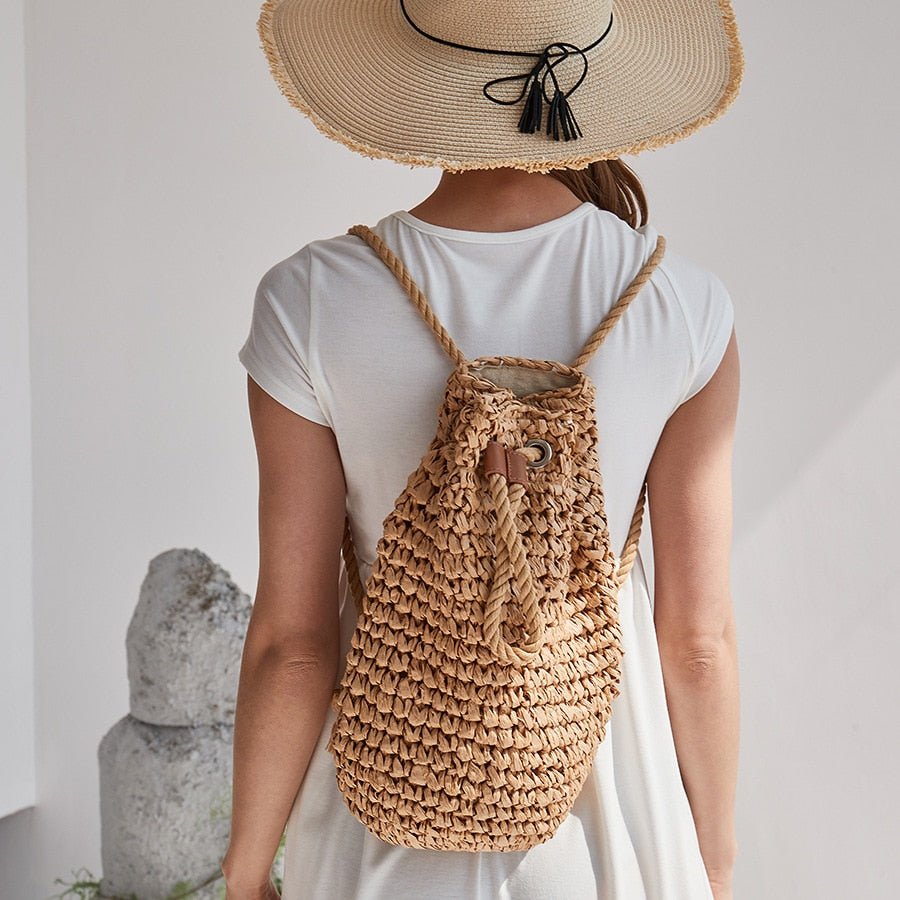 Bolsa de Palha Mochila - Loja Fact