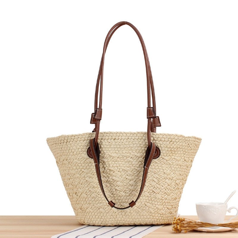 Bolsa de Palha Tropical - Loja Fact