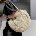 Bolsa de Praia de Palha Feita a Mão - Loja Fact