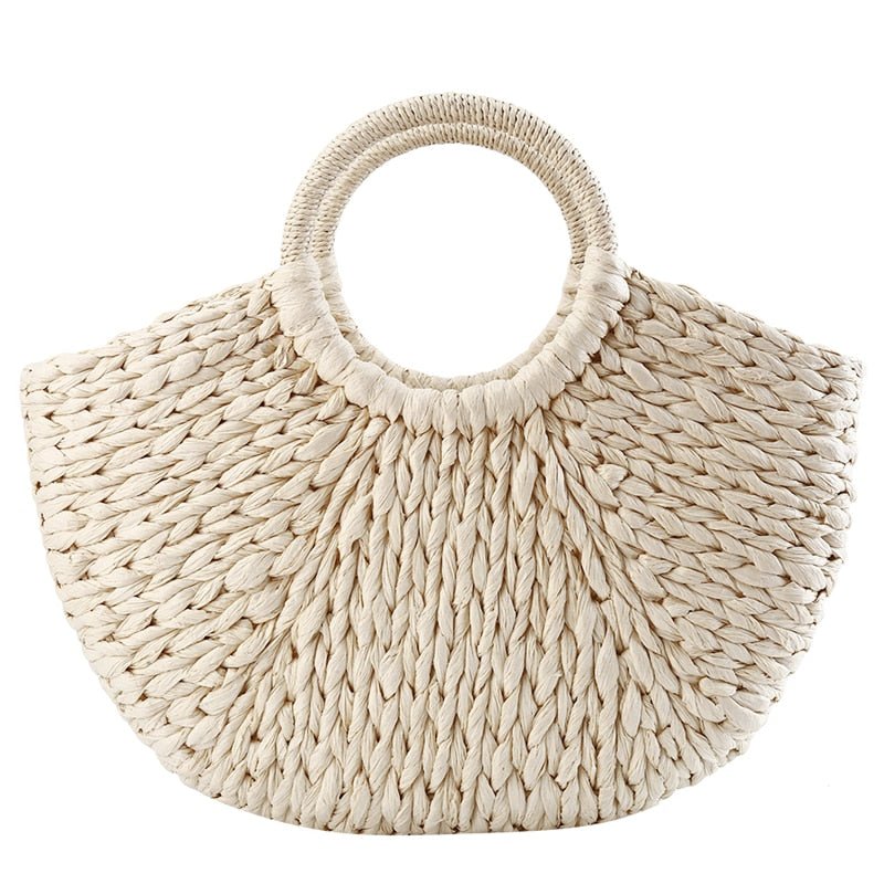 Bolsa de Praia de Palha Luxury - Loja Fact