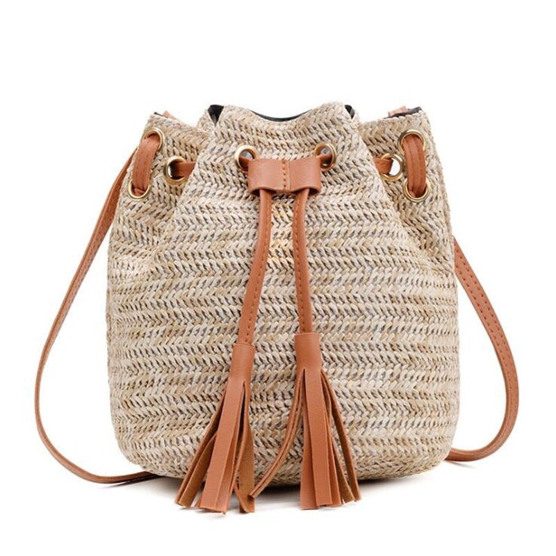Bolsa de Praia de Palha Saco - Loja Fact