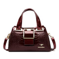 Bolsa Feminina de Couro Casual de Luxo - Loja Fact