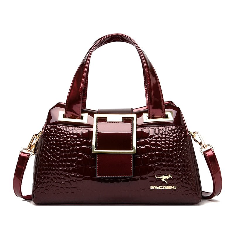 Bolsa Feminina de Couro Casual de Luxo - Loja Fact