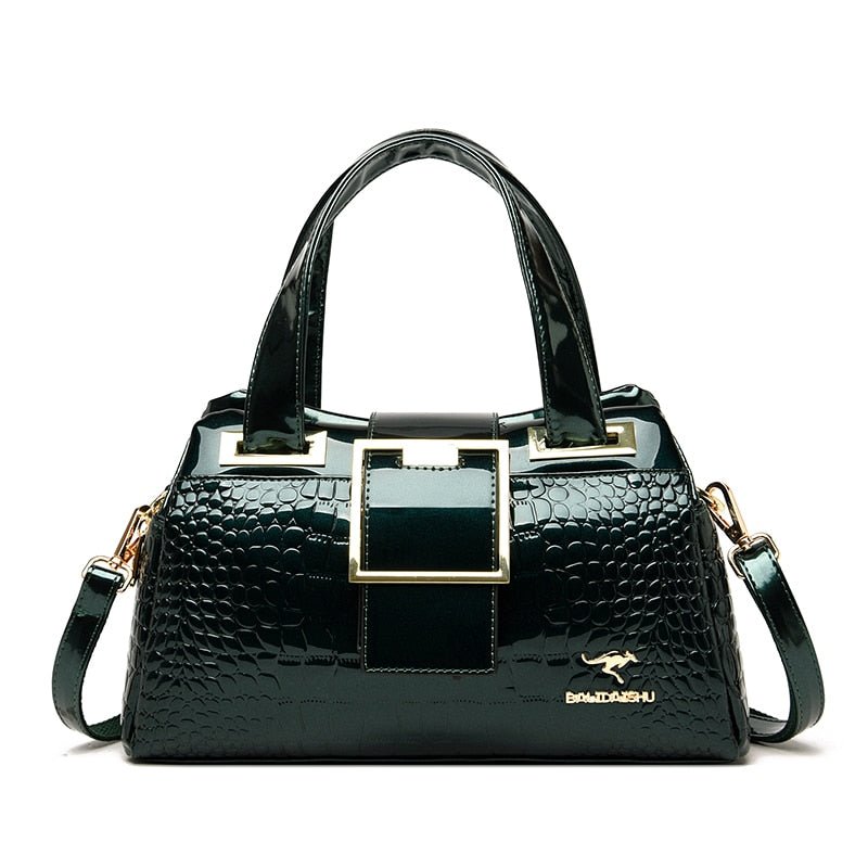 Bolsa Feminina de Couro Casual de Luxo - Loja Fact