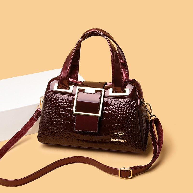 Bolsa Feminina de Couro Casual de Luxo - Loja Fact