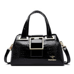 Bolsa Feminina de Couro Casual de Luxo - Loja Fact
