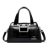 Bolsa Feminina de Couro Casual de Luxo - Loja Fact
