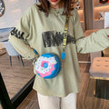 Bolsa Feminina de Couro Donut - Loja Fact