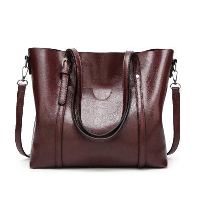 Bolsa Feminina de Couro Saco - Loja Fact