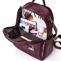 Bolsa Mochila de Couro - Loja Fact