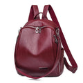 Bolsa Mochila de Couro - Loja Fact