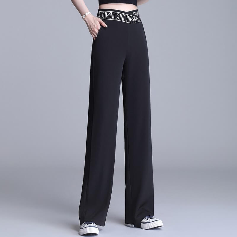 Calça Casual de Alfaiataria Élastique - Loja Fact