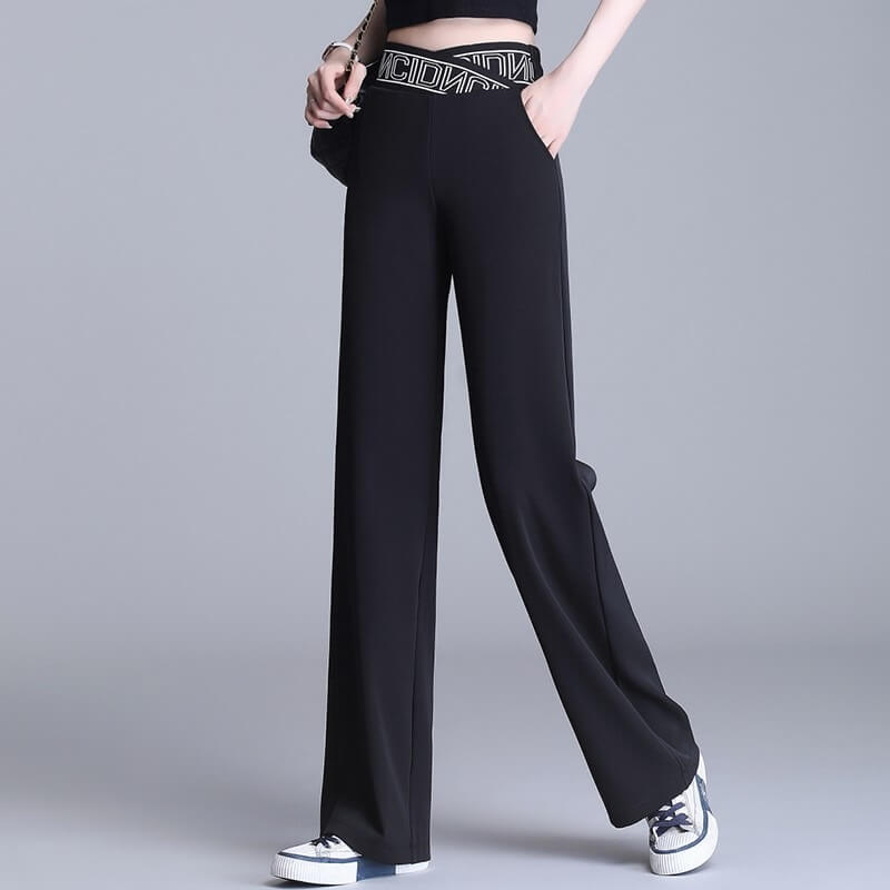 Calça Casual de Alfaiataria Élastique - Loja Fact