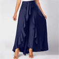 Calça Pantalona Com Babados Ruffles - Loja Fact