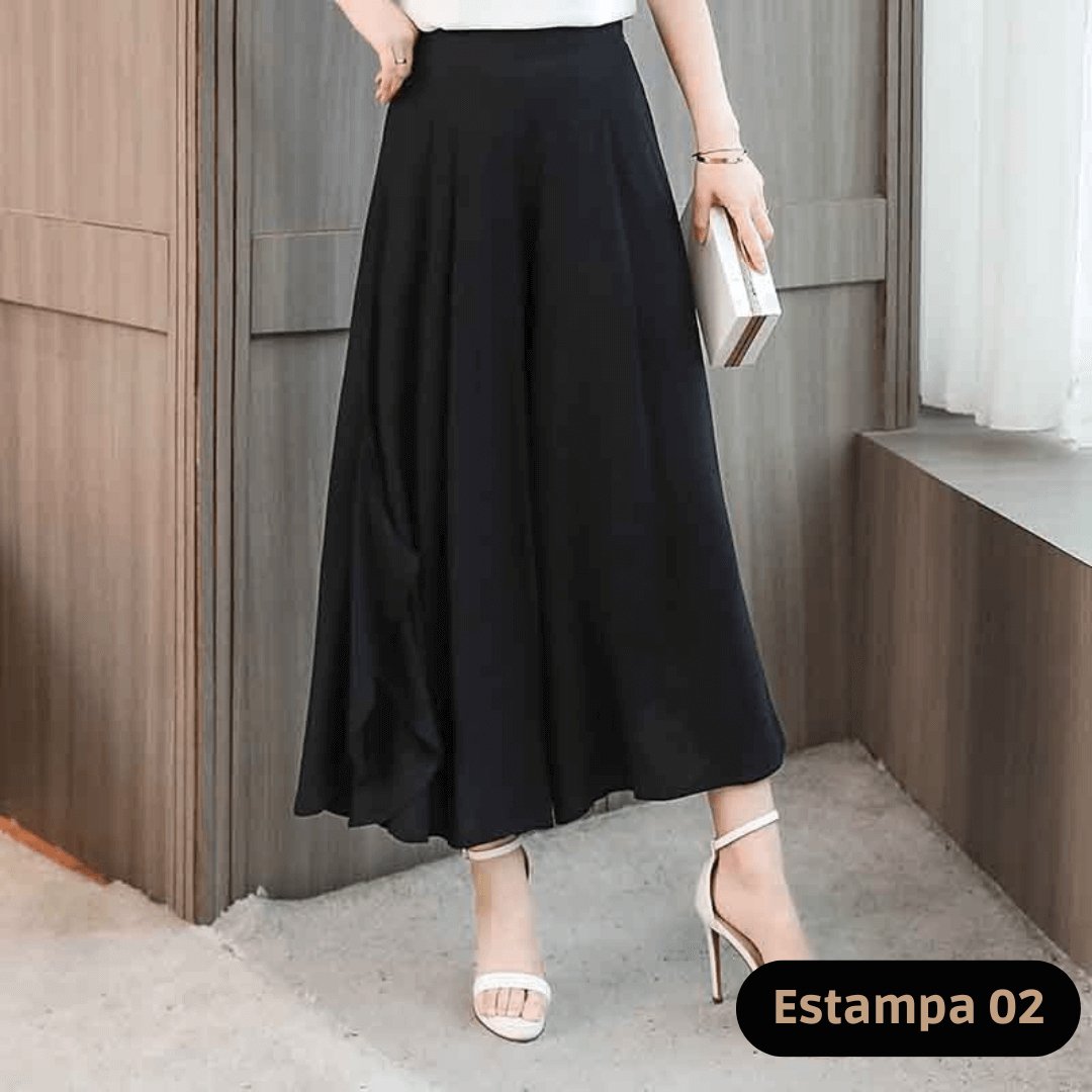 Calça Pantalona Taille - Loja Fact