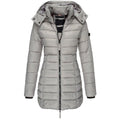Casaco Acolchoado Feminino Midi Delgado - Loja Fact