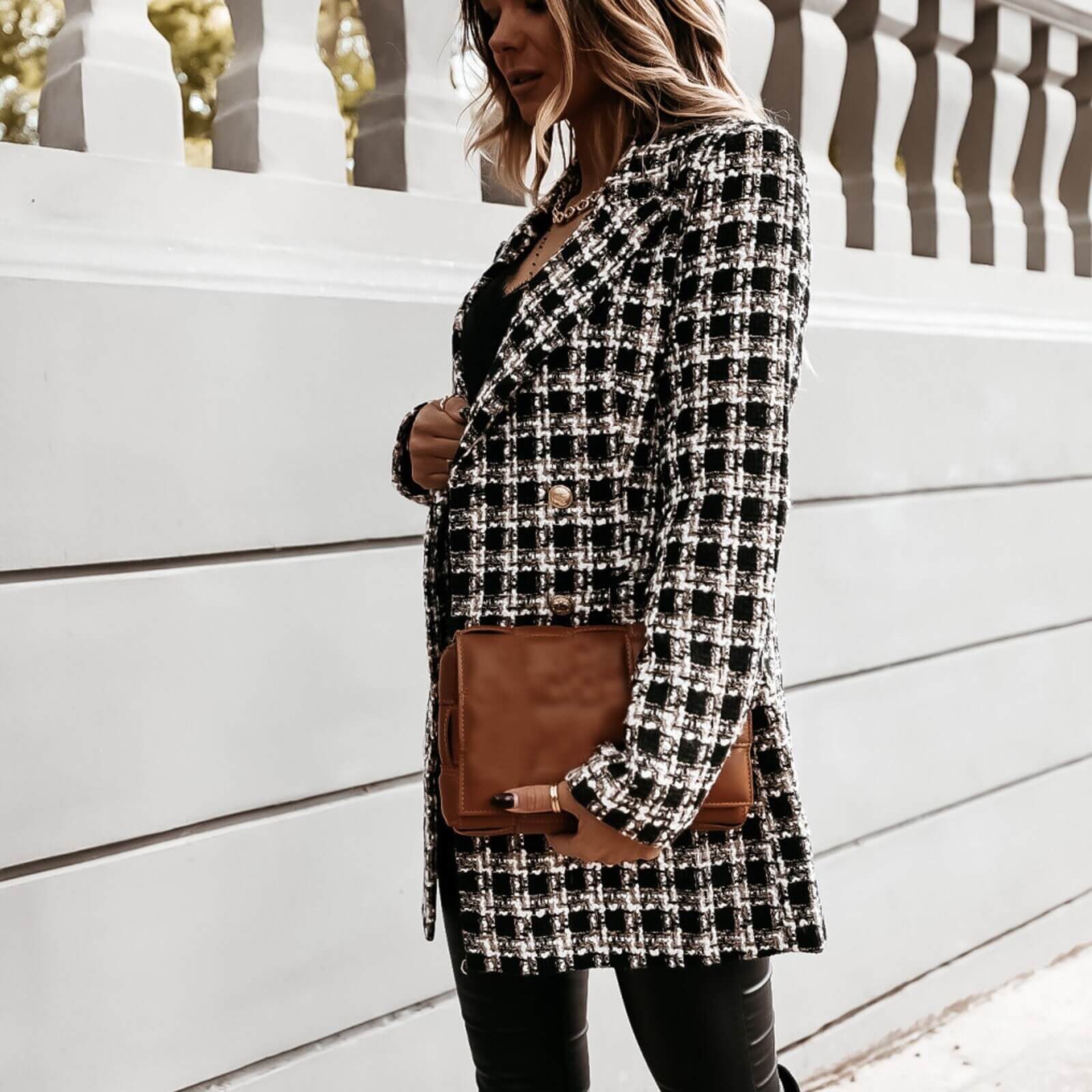 Casaco Feminino Casual Noémie - Loja Fact