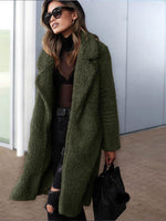 Casaco Feminino de Lã Aberto Ava Peacoat - Loja Fact
