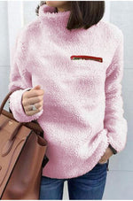 Casaco Feminino Gola Alta Charlotte - Loja Fact