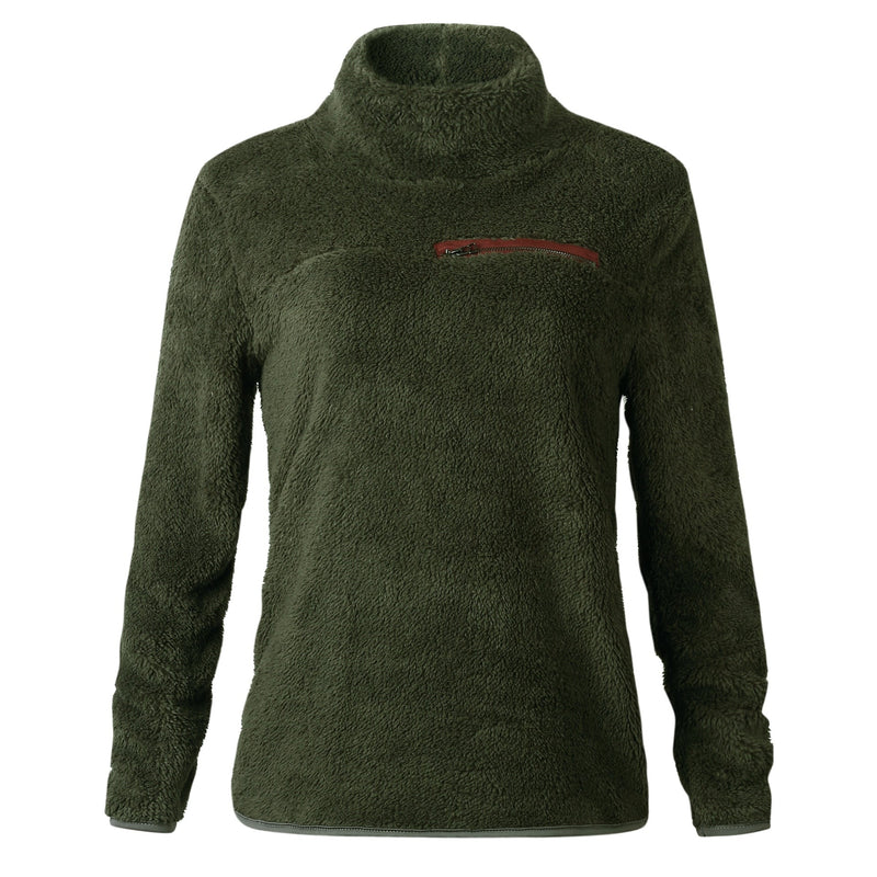Casaco Feminino Gola Alta Charlotte - Loja Fact