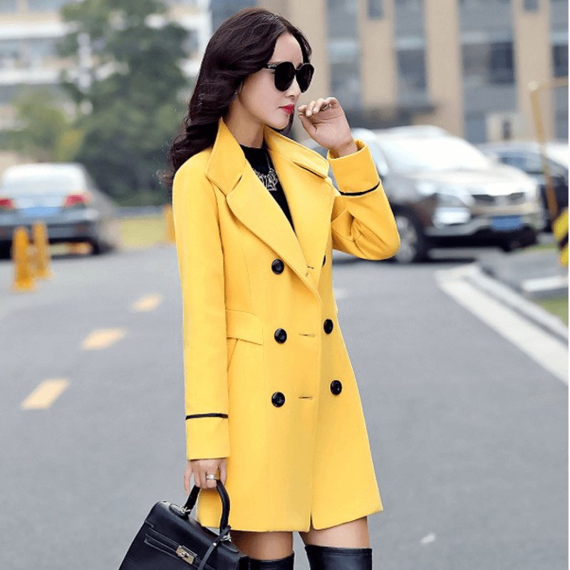 Casaco Feminino Gola Lepela Victoria Faux - Loja Fact