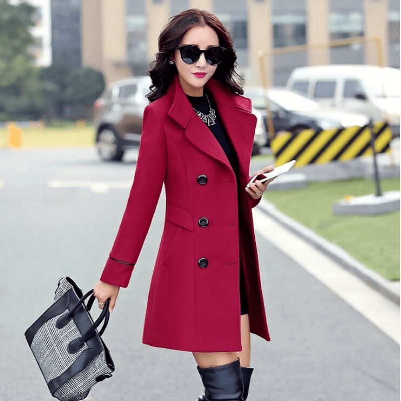 Casaco Feminino Gola Lepela Victoria Faux - Loja Fact