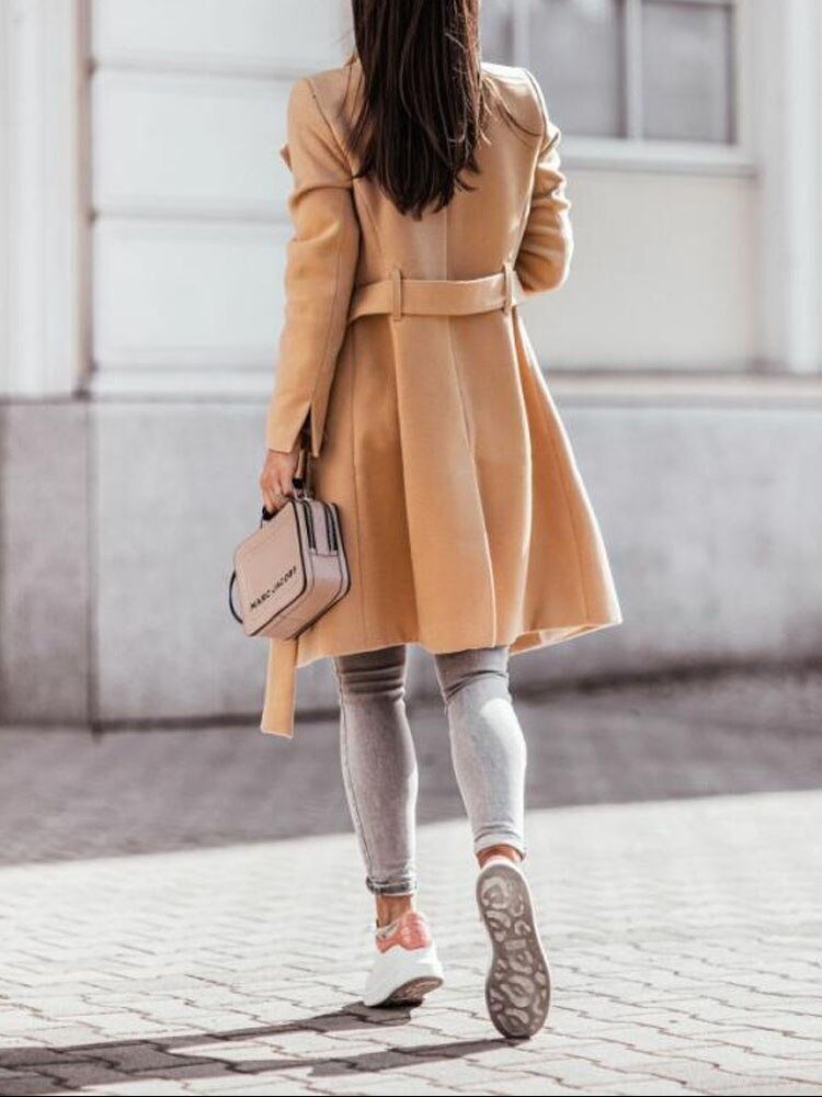 Casaco Feminino Longo Oversized Stella - Loja Fact