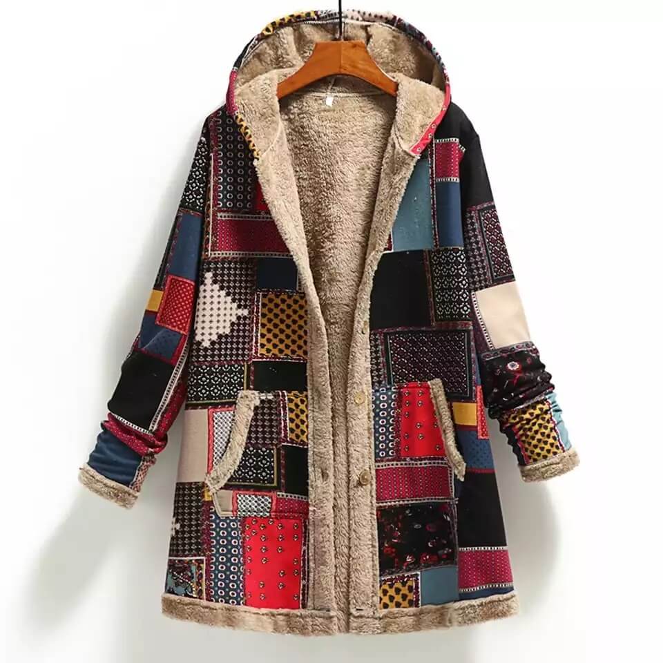 Casaco Feminino Vintage Forrado Christelle - Loja Fact