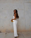 Conjunto Alfaiataria Colete e Calça Janine - Loja Fact