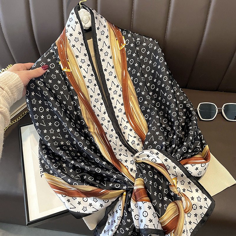 Echarpe Toque de Seda Deluxe - Modelo 15 - Loja Fact