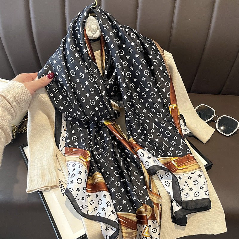 Echarpe Toque de Seda Deluxe - Modelo 15 - Loja Fact