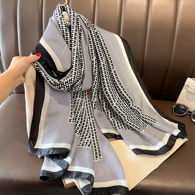 Echarpe Toque de Seda Deluxe - Modelo 19 - Loja Fact