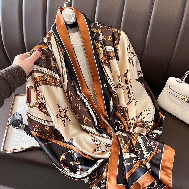 Echarpe Toque de Seda Deluxe - Modelo 24 - Loja Fact