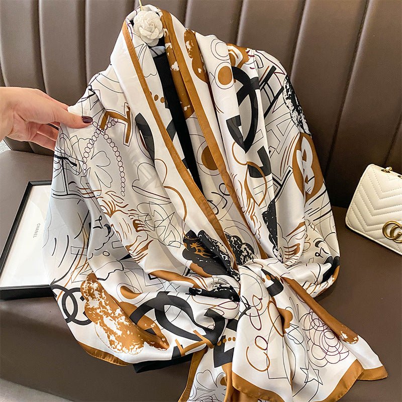 Echarpe Toque de Seda Deluxe - Modelo 26 - Loja Fact