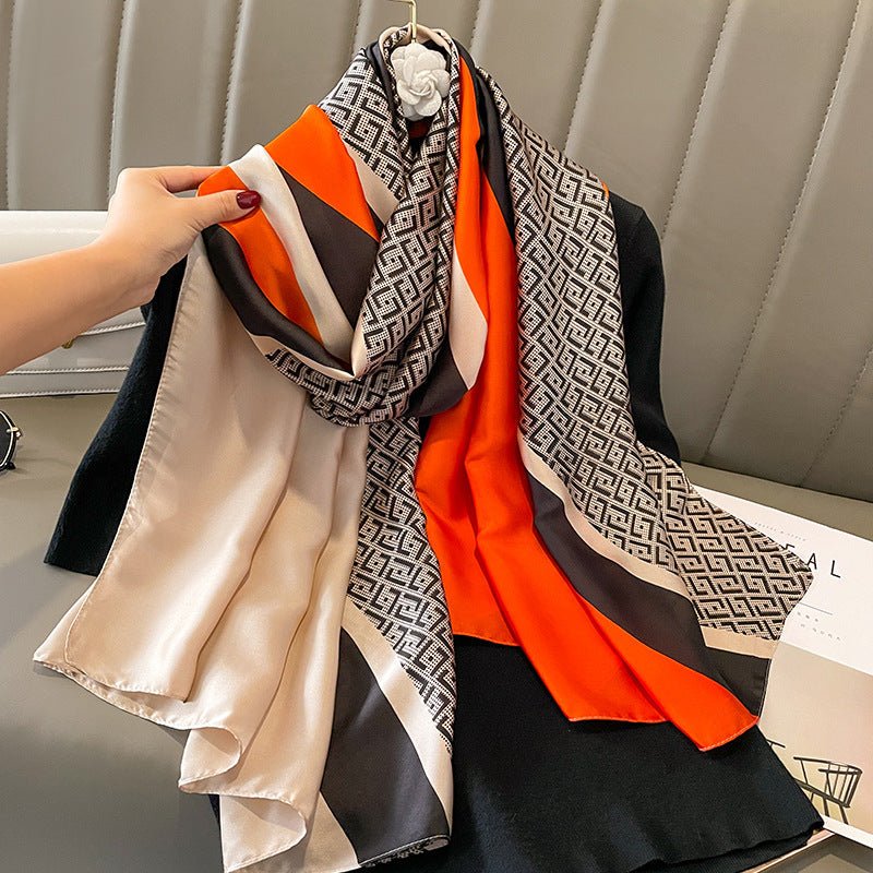 Echarpe Toque de Seda Deluxe - Modelo 28 - Loja Fact