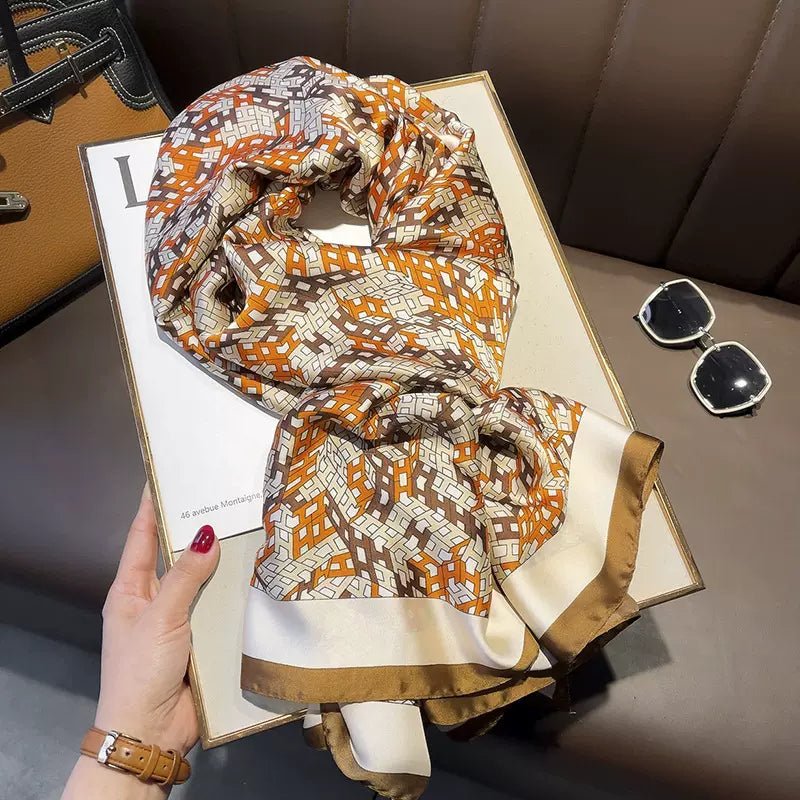 Echarpe Toque de Seda Deluxe - Modelo 30 - Loja Fact