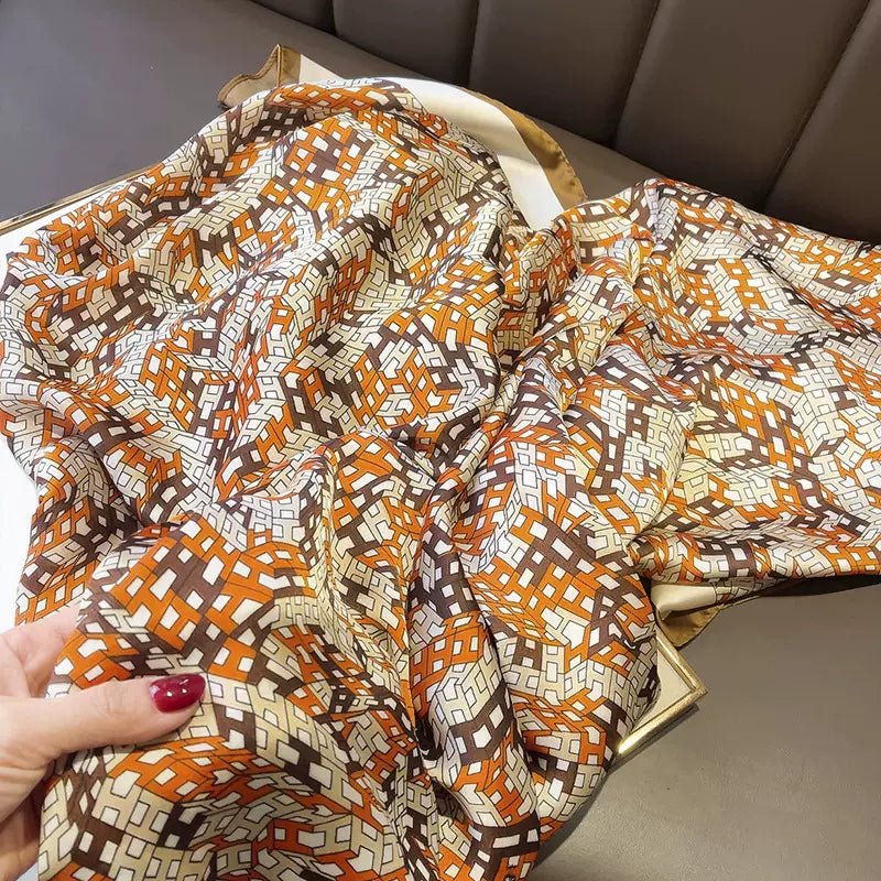 Echarpe Toque de Seda Deluxe - Modelo 30 - Loja Fact