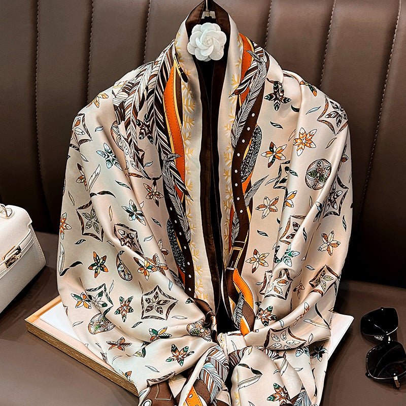 Echarpe Toque de Seda Deluxe - Modelo 8 - Loja Fact