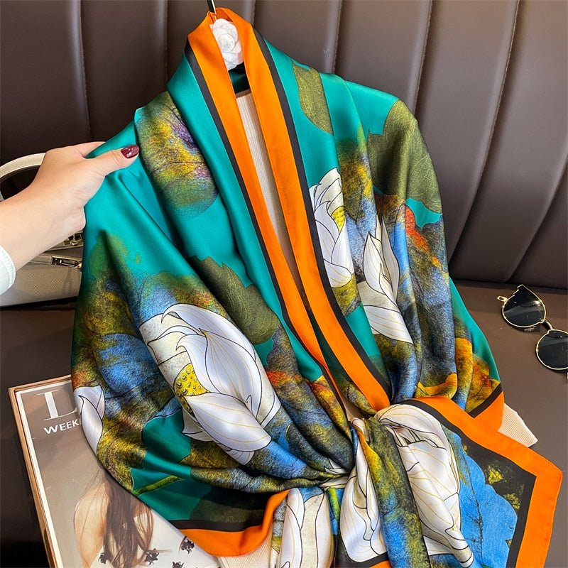 Echarpe Toque de Seda Paradise - Modelo 105 - Loja Fact